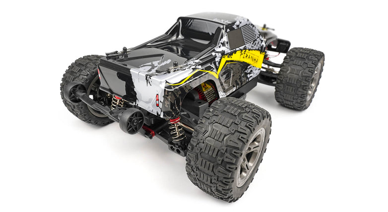 RC Geeks | RCG Racing 10-Series 1/10 Brushless Monster Truck - Piranha Yellow