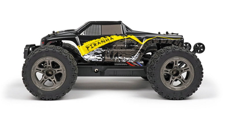 RC Geeks | RCG Racing 10-Series 1/10 Brushless Monster Truck - Piranha Yellow