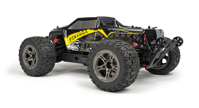 RC Geeks | RCG Racing 10-Series 1/10 Brushless Monster Truck - Piranha Yellow