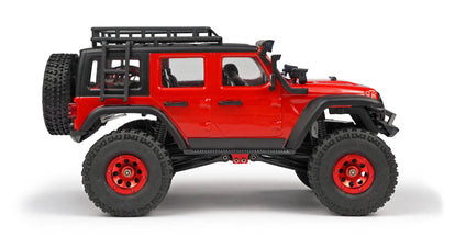 RCG Racing RC 1/24 Mini Rock Crawler - Red
