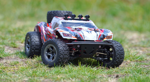 RCG Racing 10-Series 1/10 Brushed Short Course Truck - Red slide 2