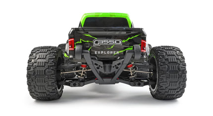RCG Racing 10-Series 1/10 Brushed Monster Truck - Blaze Green