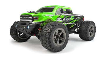 RCG Racing 10-Series 1/10 Brushless Monster Truck - Blaze Green