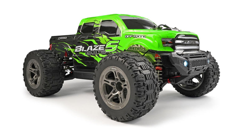 RCG Racing 10-Series 1/10 Brushless Monster Truck - Blaze Green