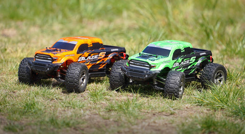 RCG Racing 10-Series 1/10 Brushless Monster Truck - Blaze Orange slide 2