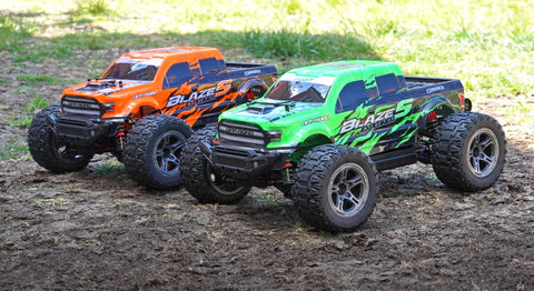 RCG Racing 10-Series 1/10 Brushless Monster Truck - Blaze Orange slide 3
