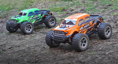RCG Racing 10-Series 1/10 Brushless Monster Truck - Blaze Orange slide 9