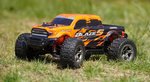 RCG Racing 10-Series 1/10 Brushless Monster Truck - Blaze Orange slide 4