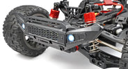 RCG Racing 10-Series 1/10 Brushless Monster Truck - Blaze Orange