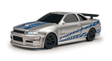 RCG Racing Micro DC 1/43 Drift Car - Touring Blue/Silver