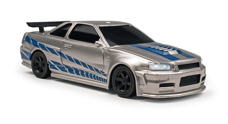 RC Geeks | RCG Racing Micro DC 1/43 Drift Car - Touring Blue/Silver