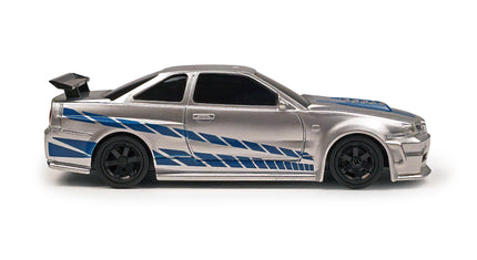 RC Geeks | RCG Racing Micro DC 1/43 Drift Car - Touring Blue/Silver
