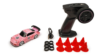 RCG Racing Micro DC 1/43 Drift Car - Turbo Pink