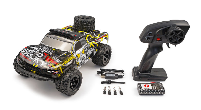 RC Geeks | RCG Racing 18-Series 1/18 Brushless Short Course Truck - Yellow