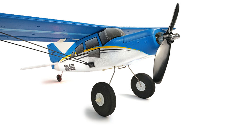 RC Geeks | RCG Racing SkyTrainer-560 4ch RC Plane - Blue
