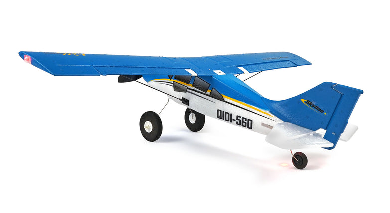 RC Geeks | RCG Racing SkyTrainer-560 4ch RC Plane - Blue