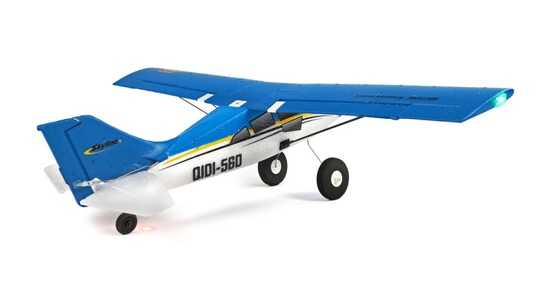 RC Geeks | RCG Racing SkyTrainer-560 4ch RC Plane - Blue