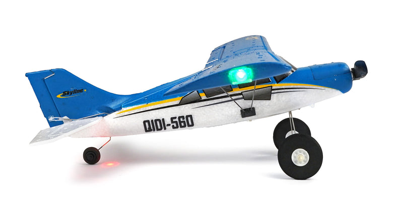 RC Geeks | RCG Racing SkyTrainer-560 4ch RC Plane - Blue