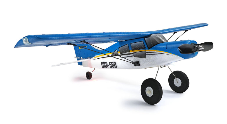 RC Geeks | RCG Racing SkyTrainer-560 4ch RC Plane - Blue