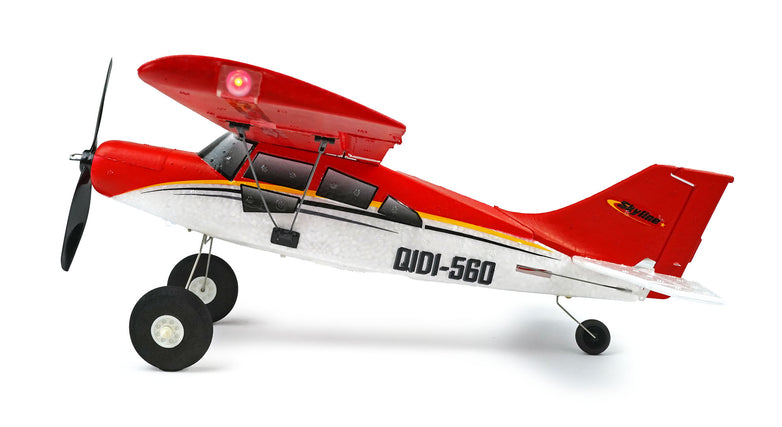 RC Geeks | RCG Racing SkyTrainer-560 4ch RC Plane - Red