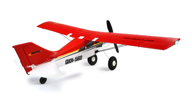 RC Geeks | RCG Racing SkyTrainer-560 4ch RC Plane - Red