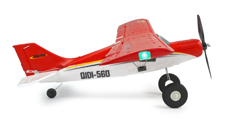 RC Geeks | RCG Racing SkyTrainer-560 4ch RC Plane - Red