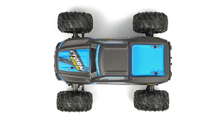 RC Geeks | RCG Racing Storm Rider 1/16 Brushless Monster Truck - Black/Blue