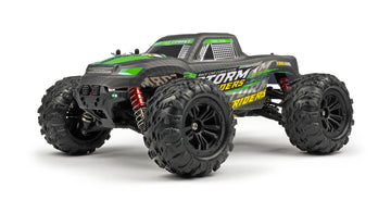 RC Geeks | RCG Racing Storm Rider 1/16 Brushless Monster Truck - Black/Green