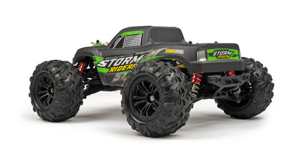 RCG Racing Storm Rider 1/16 Brushless Monster Truck - Black/Green