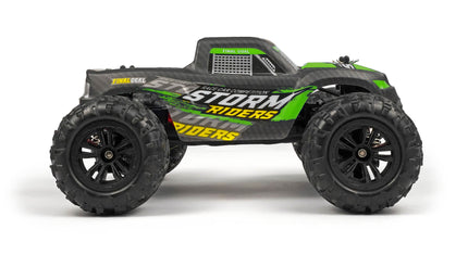RCG Racing Storm Rider 1/16 Brushless Monster Truck - Black/Green