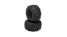 RCG Racing Wind Speed/Storm Rider Wheels & Tyres Black (4pcs)