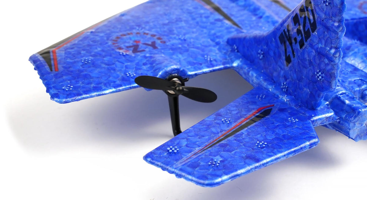 Rc Airplane Racing RCG Racing ZY-320 Raptor Mini Flying Plane - Blue