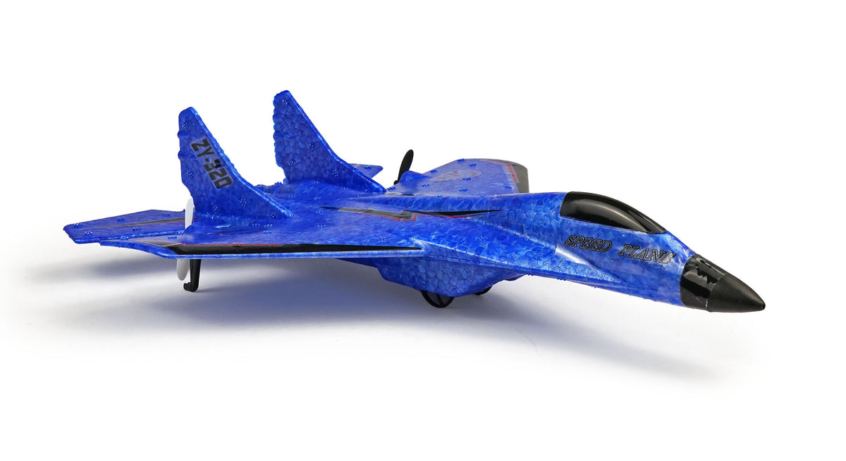 Flying Toy Raptors RCG Racing ZY-320 Raptor Mini Flying Plane - Blue
