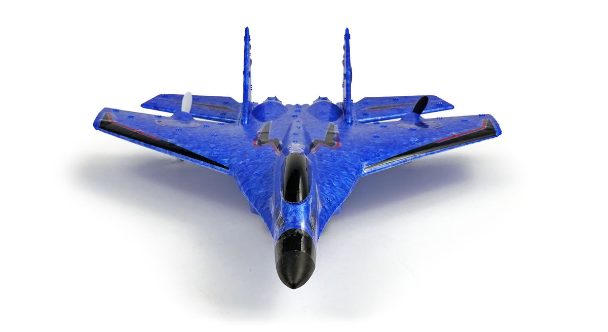 Flying Toy Raptors RCG Racing ZY-320 Raptor Mini Flying Plane - Blue