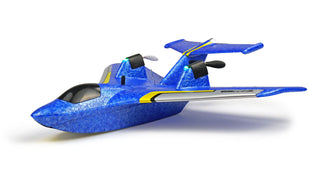RCG Racing ZY-425 Water Land Air Mini Plane - Blue