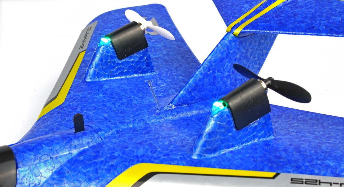 RCG Racing ZY-425 Water Land Air Mini Plane - Blue