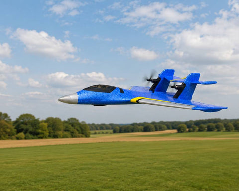 RCG Racing ZY-525 Water Land Air Combat Plane - Blue slide 2