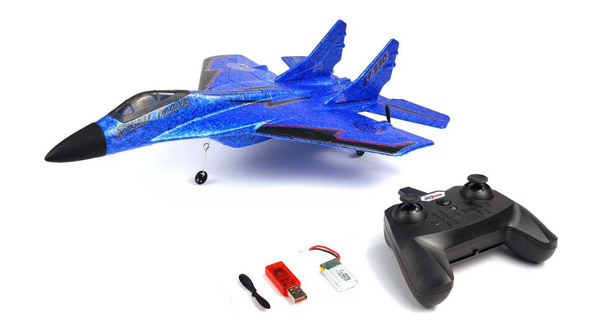 RCG Racing ZY-530 Speed Plane Pro - Blue