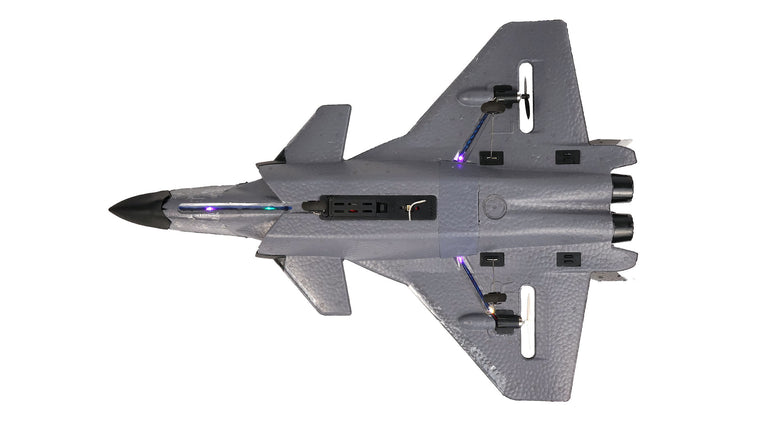 RC Geeks | RCG Racing ZY-J20 Fighter Jet - Camo Grey