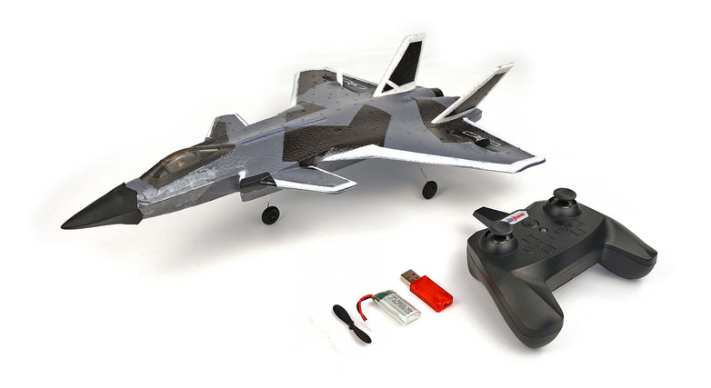 RC Geeks | RCG Racing ZY-J20 Fighter Jet - Camo Grey