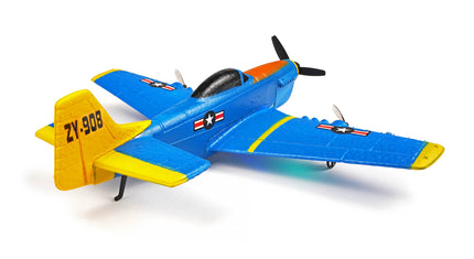 RCG Racing ZY-908 War Bird Mini Plane - Blue/Yellow