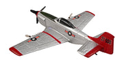 RC Geeks | RCG Racing ZY-908 War Bird Mini Plane - Silver/Red