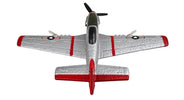 RC Geeks | RCG Racing ZY-908 War Bird Mini Plane - Silver/Red