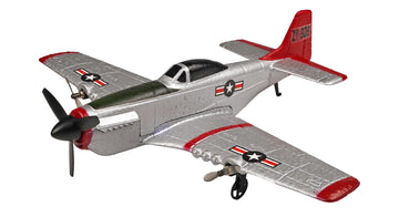 RCG Racing ZY-908 War Bird Mini Plane - Silver/Red