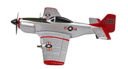 RC Geeks | RCG Racing ZY-908 War Bird Mini Plane - Silver/Red