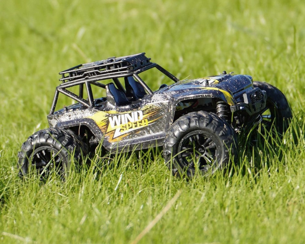 RCG Racing Storm Rider 1/16 Brushless Monster Truck - Black/Blue