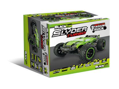Blackzon Slyder ST Turbo 1/16 4WD 2S Brushless - Green
