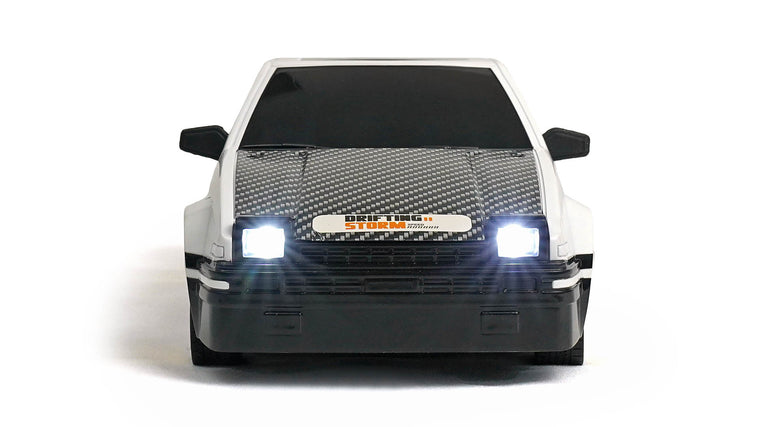 RC Geeks | RCG Racing Retro 86 1/16 Mini Drift Car - White