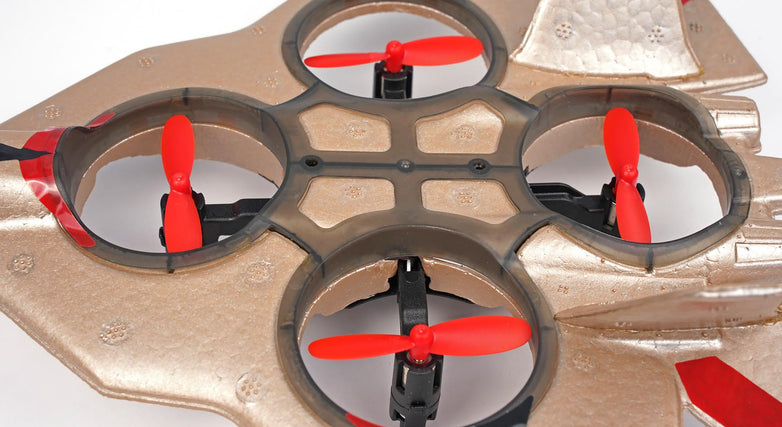 RC Geeks | RCG Racing ZY-905 Four Axis Fighter Jet - Gold