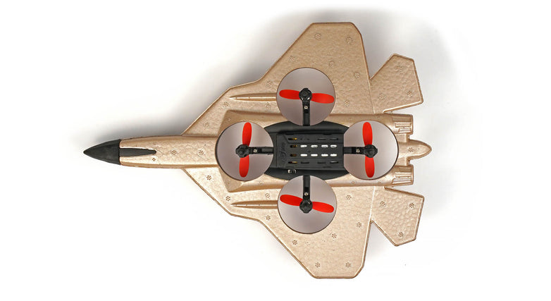 RC Geeks | RCG Racing ZY-905 Four Axis Fighter Jet - Gold